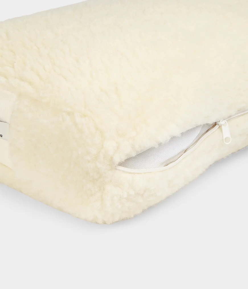 Alternative view of NZ Wool Rectangular Bolster