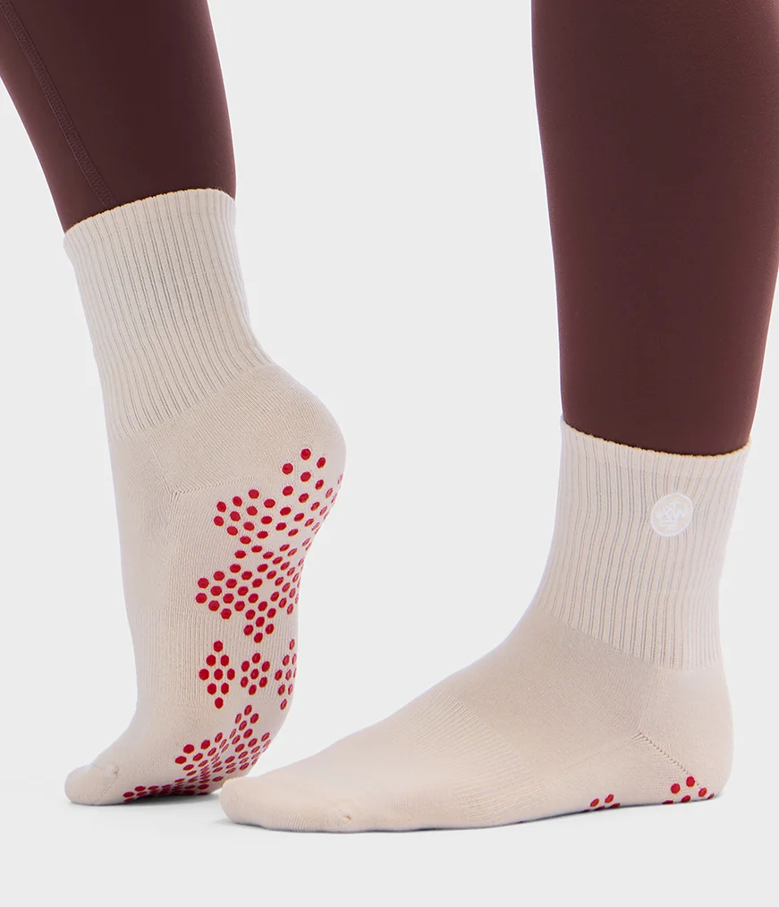 Equilibria Pilates Half Crew Socks - Image 29