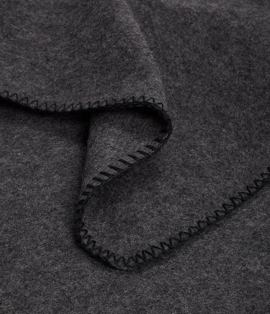 Alternative view of Essential Wool Yoga Blanket