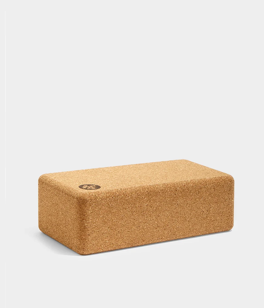 Alternative view of Cork Yoga Block Lean