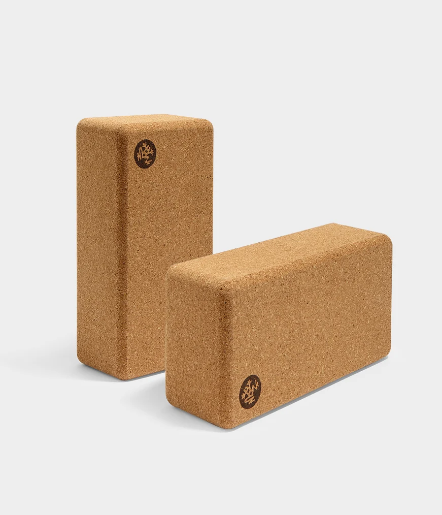 Cork Yoga Block Lean - Image 5