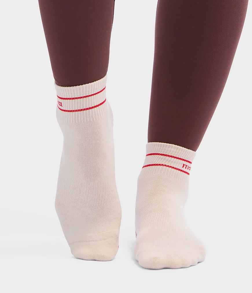Equilibria Pilates Ankle Crew Socks - Image 20