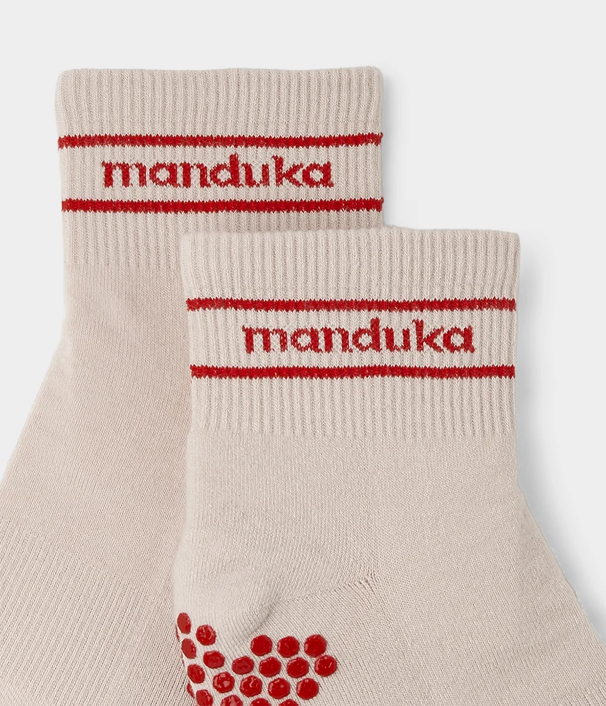 Equilibria Pilates Ankle Crew Socks - Image 4