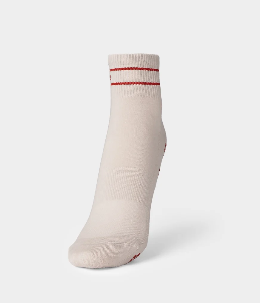 Equilibria Pilates Ankle Crew Socks - Image 3
