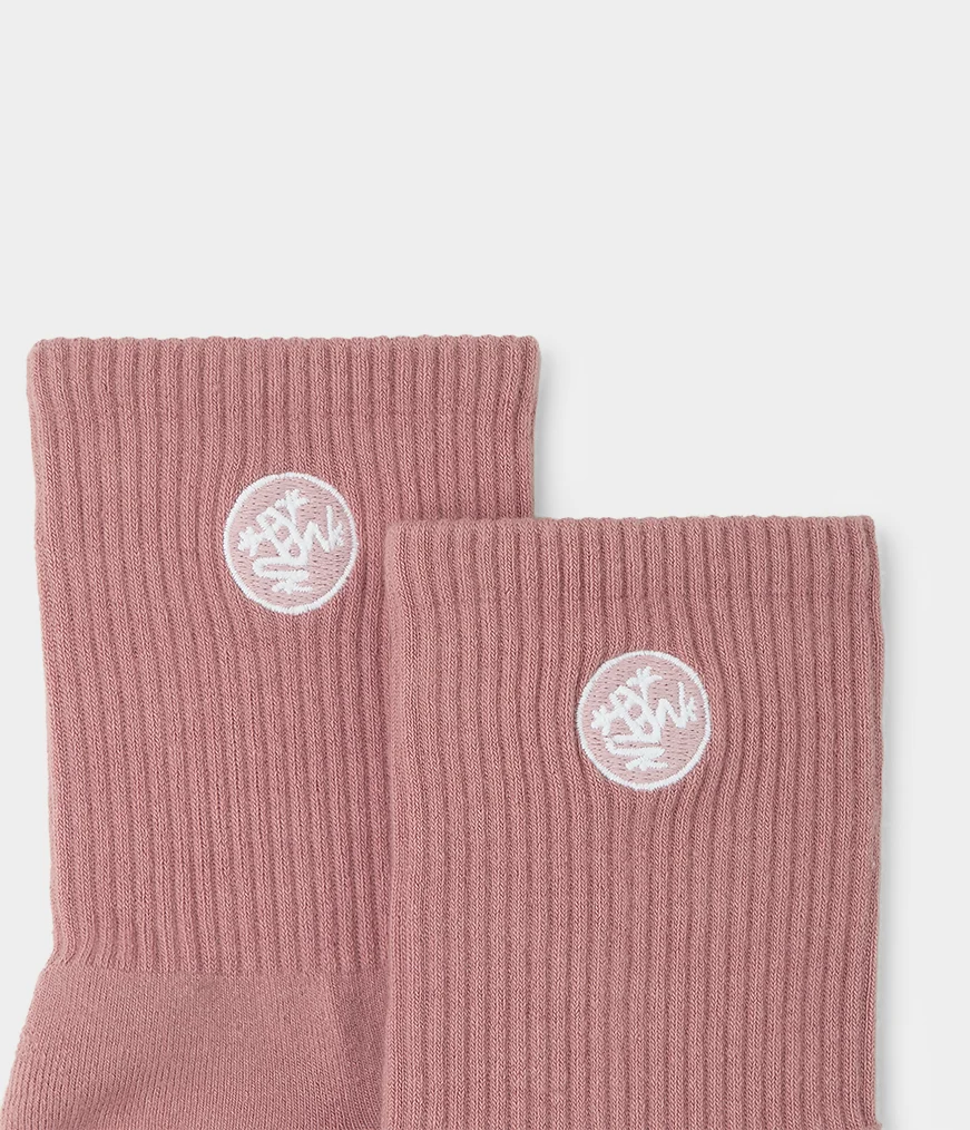 Equilibria Pilates Half Crew Socks - Image 4